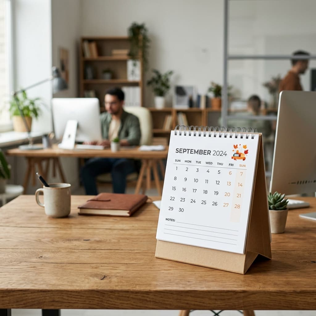 Desk Calendars & Planners